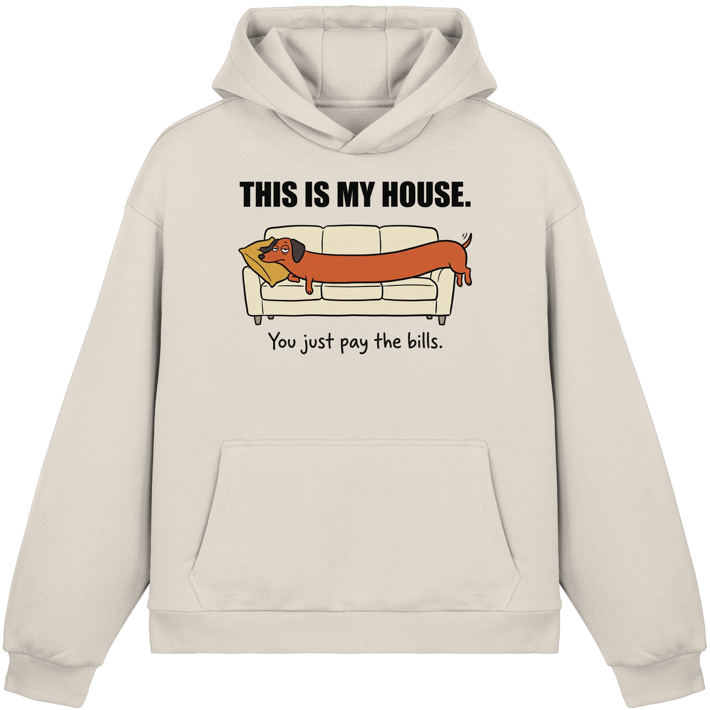 TIMH - Fluffy Boxcut Hoodie