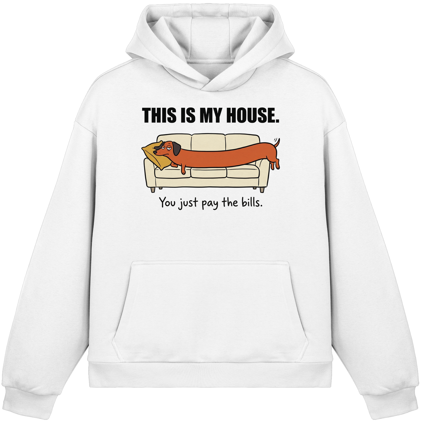 TIMH - Fluffy Boxcut Hoodie